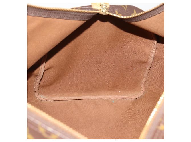 LOUIS VUITTON Monogram Keepall 55 Boston Bag M41424 LV Auth 188507 - view 20