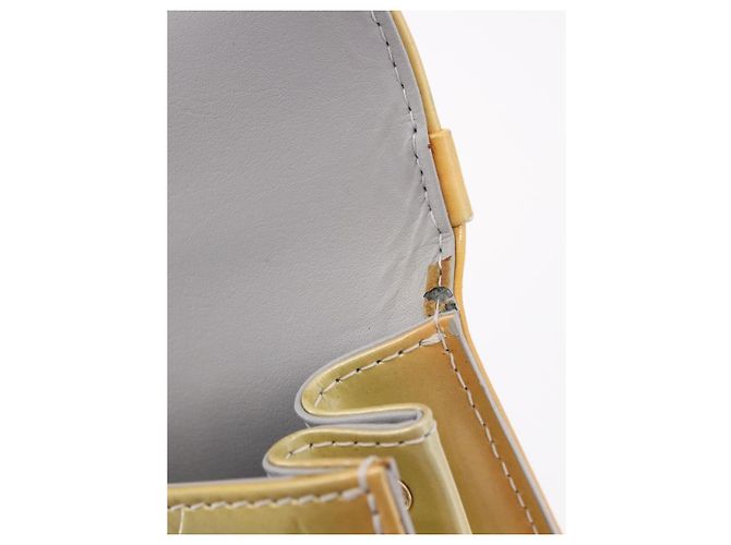 LOUIS VUITTON Monogram Vernis Spring Street Hand Bag Gris M91029 Auth bs35645A Grigio - vista 10