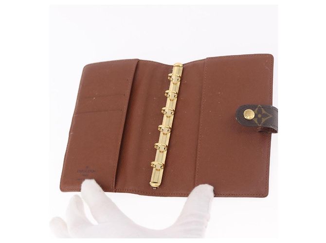 LOUIS VUITTON Funda de Agenda Monogram Agenda PM Day Planner R20005 LV Auth bs35705 Monograma - vista 13