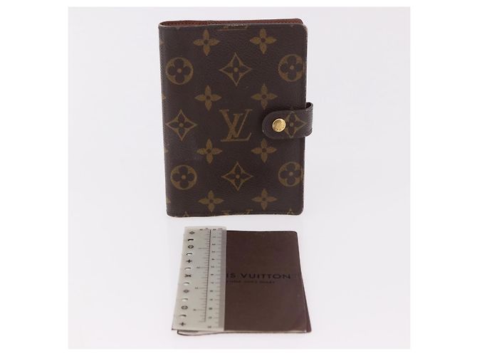 LOUIS VUITTON Funda de Agenda Monogram Agenda PM Day Planner R20005 LV Auth bs35705 Monograma - vista 24