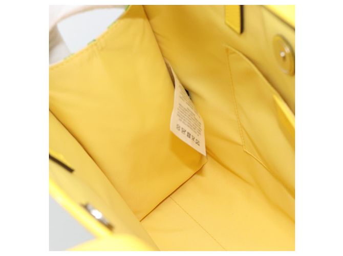 Borsa GUCCI per bambini Yuko Higuchi in tela gialla 605614 Auth 188912M Giallo - vista 19