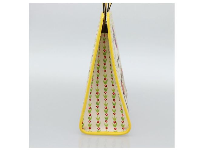 Borsa GUCCI per bambini Yuko Higuchi in tela gialla 605614 Auth 188912M Giallo - vista 4