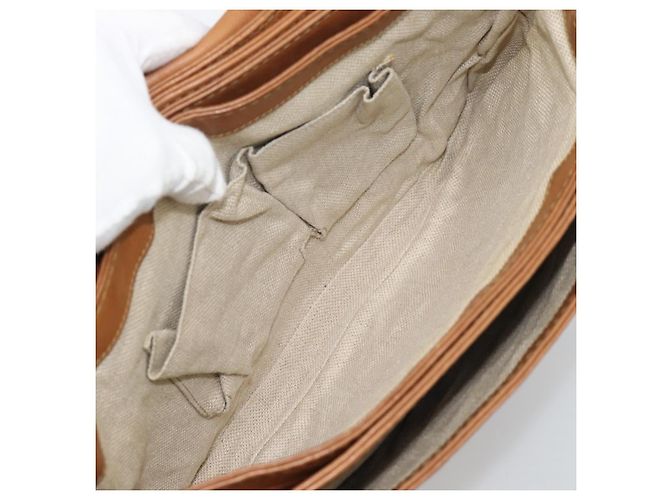 Borsa a Spalla GUCCI GG Canvas Beige Oro 257024 Auth ka4943V D'oro - vista 17
