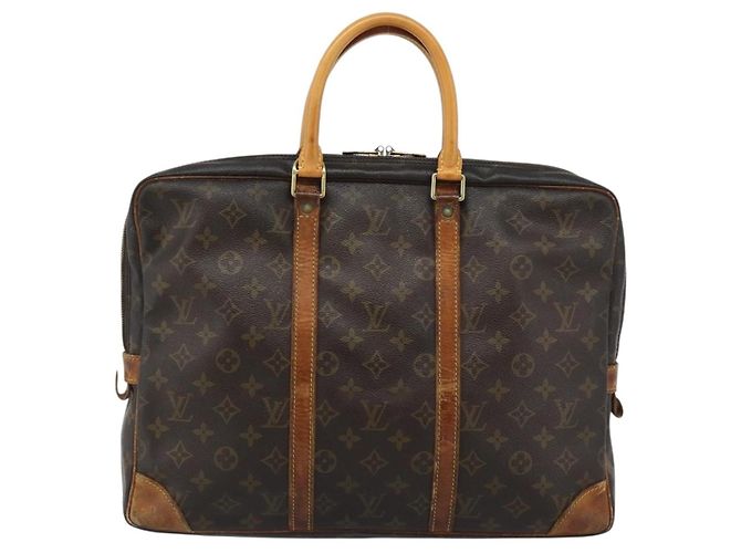 LOUIS VUITTON Monogram Porte Documents Voyage Business Bag M53361 Auth 187721 Monogramma - vista 13