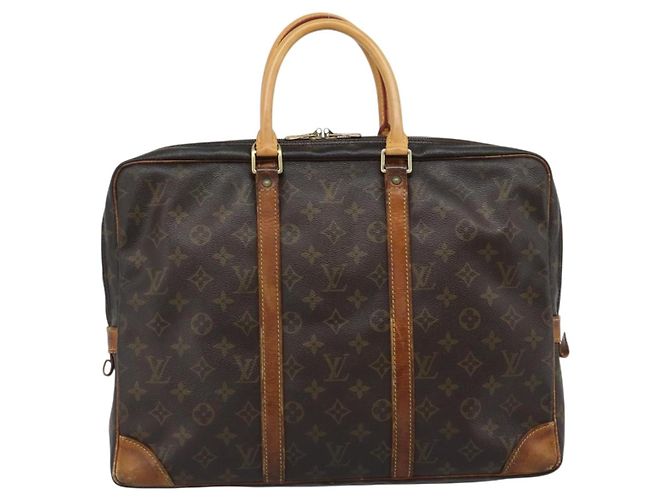 LOUIS VUITTON Monogram Porte Documents Voyage Business Bag M53361 Auth 187721 Monogramma - vista 2