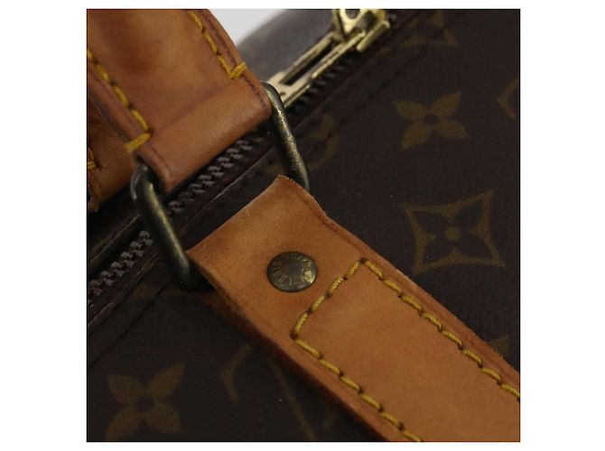 LOUIS VUITTON Borsa Boston Monogram Keepall 55 M41424 LV Auth 187125 Monogramma - vista 14