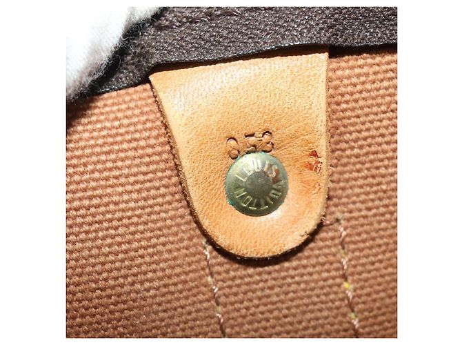 LOUIS VUITTON Borsa Boston Monogram Keepall 55 M41424 LV Auth 187125 Monogramma - vista 20