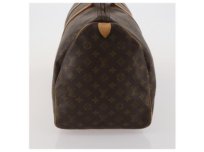 LOUIS VUITTON Borsa Boston Monogram Keepall 55 M41424 LV Auth 187125 Monogramma - vista 5