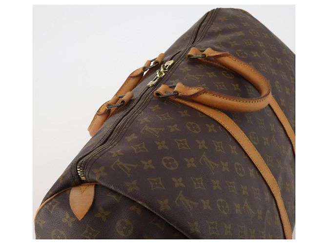 LOUIS VUITTON Borsa Boston Monogram Keepall 55 M41424 LV Auth 187125 Monogramma - vista 6