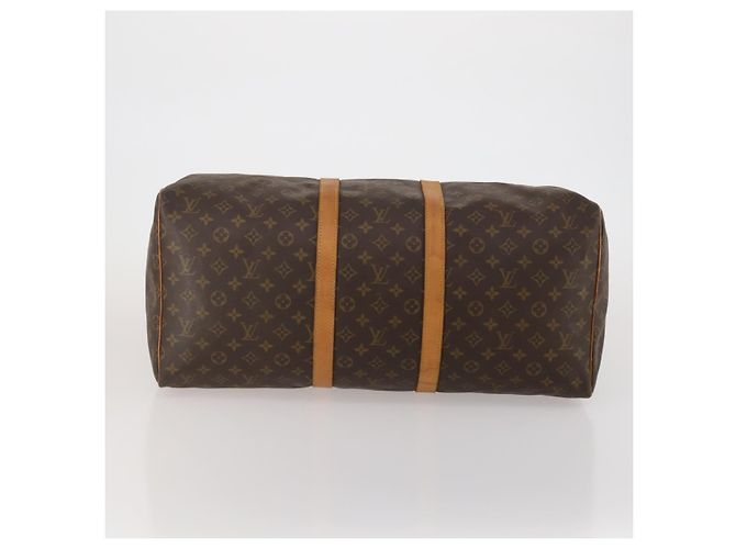 LOUIS VUITTON Borsa Boston Monogram Keepall 55 M41424 LV Auth 187125 Monogramma - vista 9