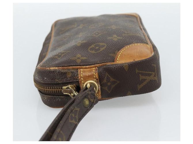 LOUIS VUITTON Monogram Marly Dragonne PM Clutch M51827 LV Auth BA13571 Monogramma - vista 3