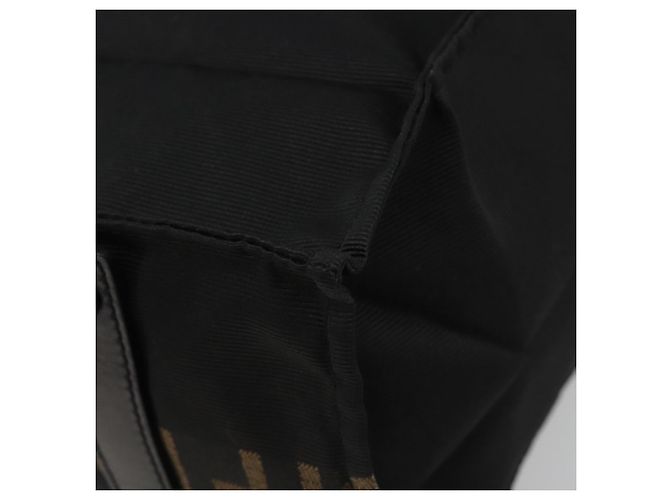 Borsa FENDI in tela nera e oro Auth 188494A Nero D'oro - vista 12