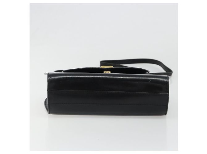 Borsa BALLY in Pelle 2way Nera Oro Auth 187434A Nero D'oro - vista 11