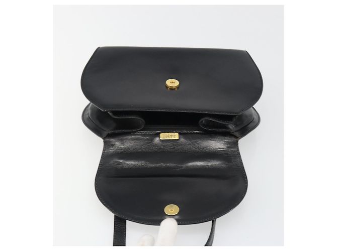 Borsa BALLY in Pelle 2way Nera Oro Auth 187434A Nero D'oro - vista 18