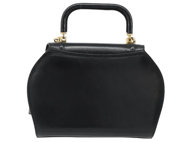 Borsa BALLY in Pelle 2way Nera Oro Auth 187434A Nero D'oro - vista 3