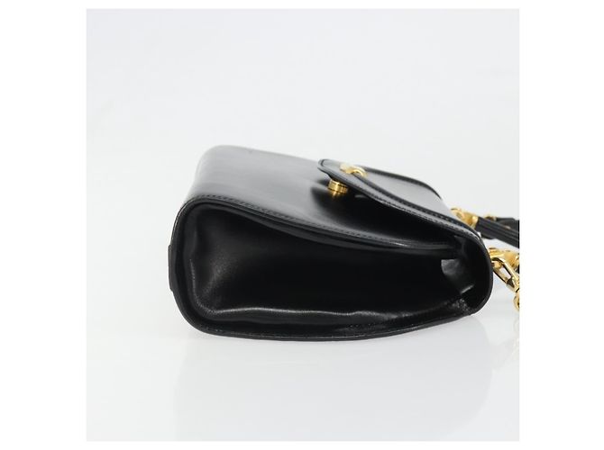 Borsa BALLY in Pelle 2way Nera Oro Auth 187434A Nero D'oro - vista 4