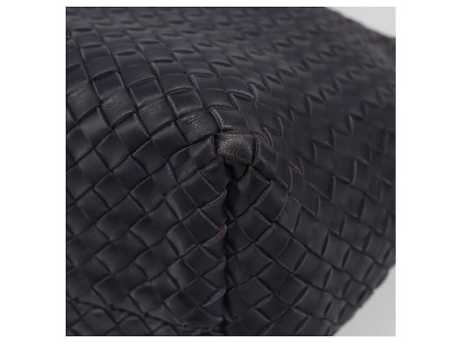 BOTTEGA VENETA INTRECCIATO Cabas PM Borsa in pelle Viola Oro Auth yk20527SAV - vista 12