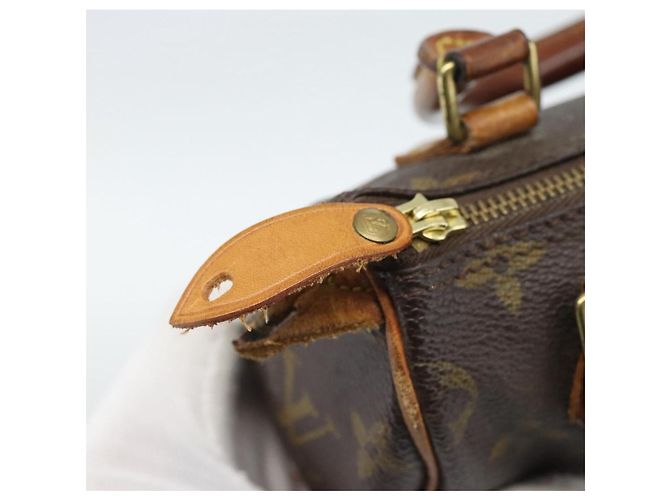 LOUIS VUITTON Borsa Monogram Mini Speedy M41534 LV Auth 188873 Monogramma - vista 10