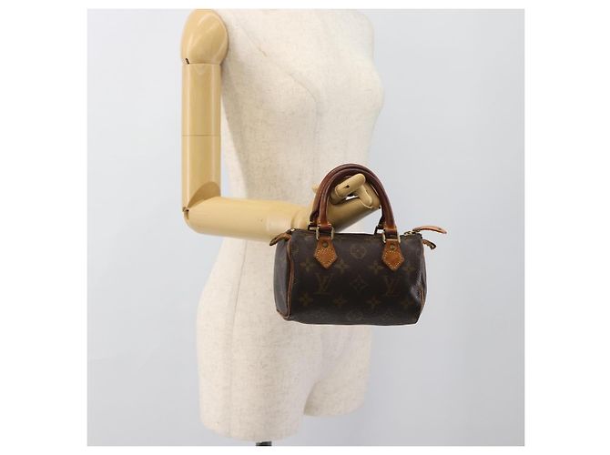 LOUIS VUITTON Borsa Monogram Mini Speedy M41534 LV Auth 188873 Monogramma - vista 21