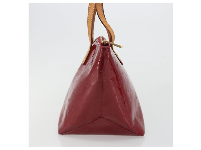 Borsa LOUIS VUITTON Monogram Vernis Bellevue PM Pomme D'amour M93583 Auth 187275A Rosso - vista 4