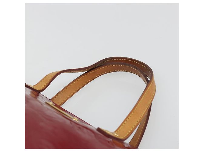 Borsa LOUIS VUITTON Monogram Vernis Bellevue PM Pomme D'amour M93583 Auth 187275A Rosso - vista 8