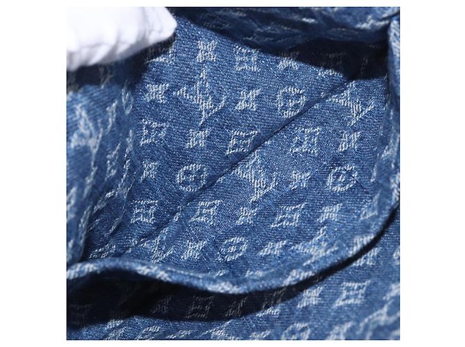LOUIS VUITTON Monogram Denim Cherry Pochette Accessoires M13994 LV Auth 187483SM Azul Monograma - vista 23