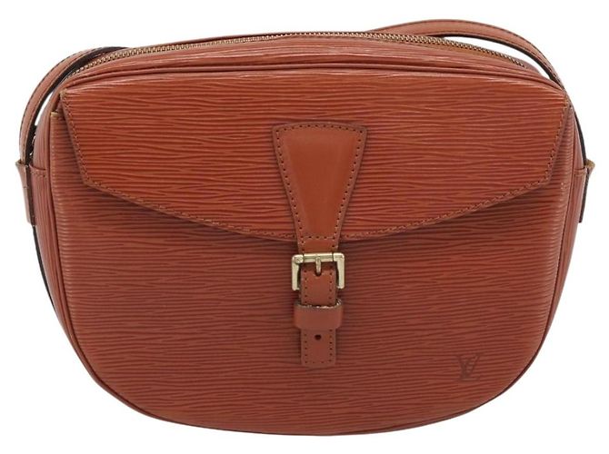 LOUIS VUITTON Epi Jeune FilleMM Shoulder Bag Marrone M52153 LV Auth 189241 - vista 13