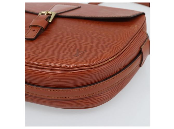 LOUIS VUITTON Epi Jeune FilleMM Shoulder Bag Marrone M52153 LV Auth 189241 - vista 14