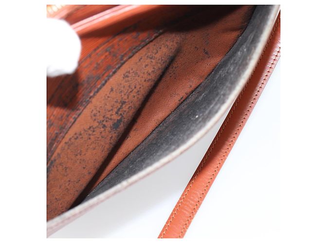 LOUIS VUITTON Epi Jeune FilleMM Shoulder Bag Marrone M52153 LV Auth 189241 - vista 23