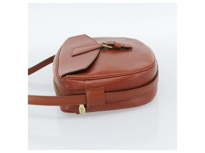 LOUIS VUITTON Epi Jeune FilleMM Shoulder Bag Marrone M52153 LV Auth 189241 - vista 3