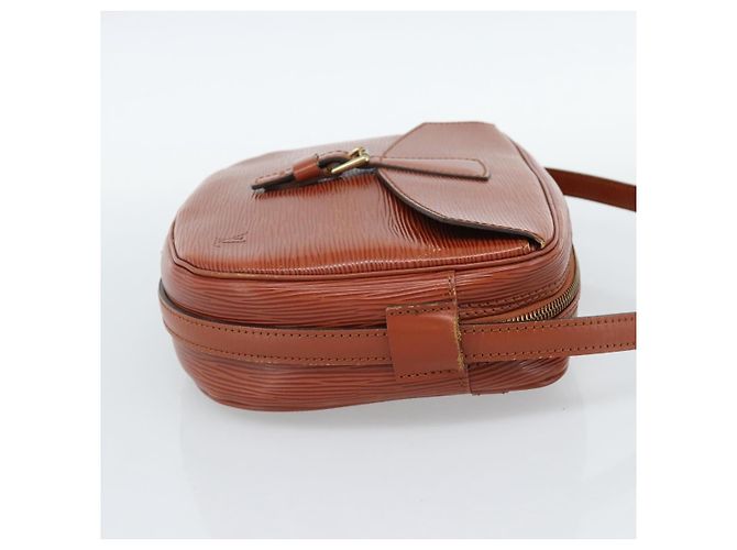 LOUIS VUITTON Epi Jeune FilleMM Shoulder Bag Marrone M52153 LV Auth 189241 - vista 4