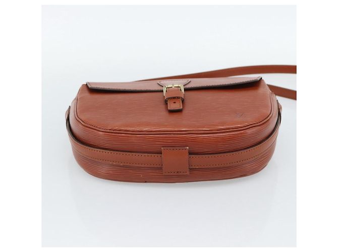 LOUIS VUITTON Epi Jeune FilleMM Shoulder Bag Marrone M52153 LV Auth 189241 - vista 5