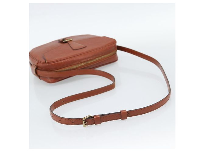 LOUIS VUITTON Epi Jeune FilleMM Shoulder Bag Marrone M52153 LV Auth 189241 - vista 7