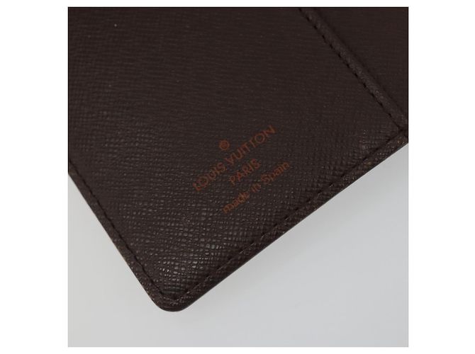 LOUIS VUITTON Damier Ebene Agenda PM Day Planner Cover R20700 LV Auth mr2623 - vista 16