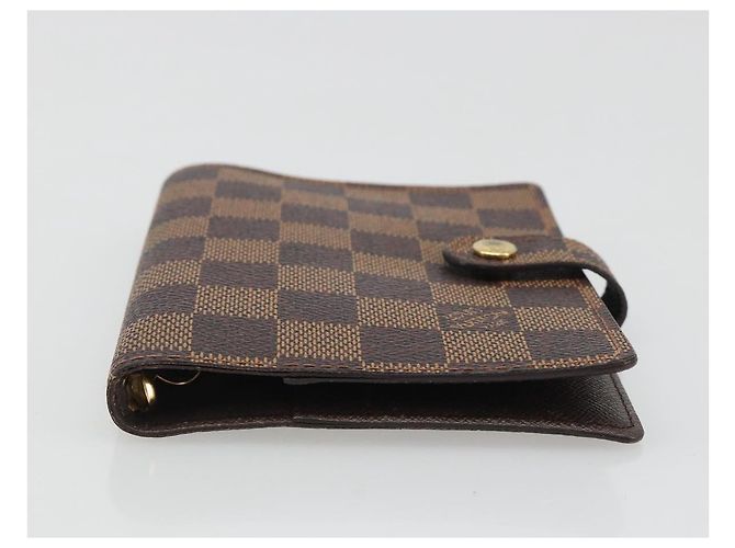 LOUIS VUITTON Damier Ebene Agenda PM Day Planner Cover R20700 LV Auth mr2623 - vista 7