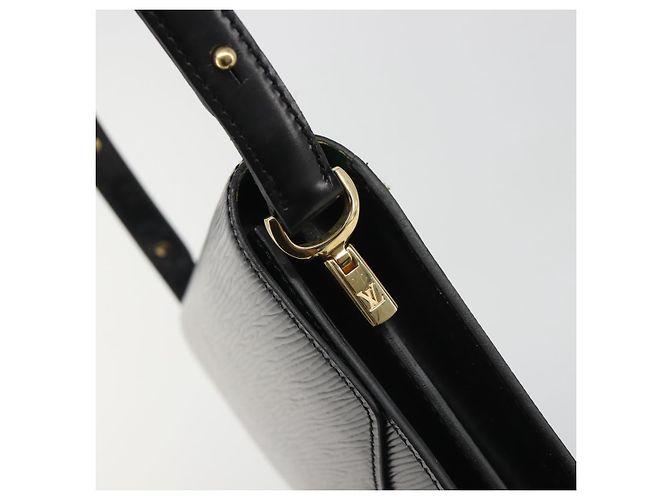 Borsa a Spalla LOUIS VUITTON Epi Osh Black Green M52444 LV Auth BA13566 Nero Verde - vista 14