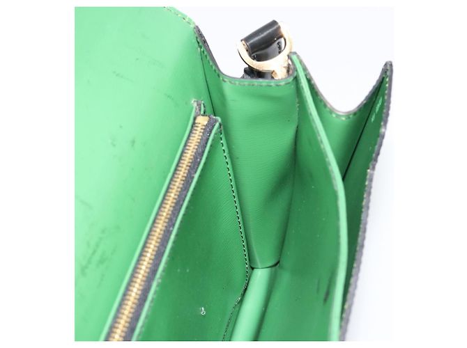 Borsa a Spalla LOUIS VUITTON Epi Osh Black Green M52444 LV Auth BA13566 Nero Verde - vista 19