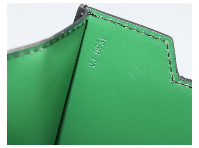 Borsa a Spalla LOUIS VUITTON Epi Osh Black Green M52444 LV Auth BA13566 Nero Verde - vista 24