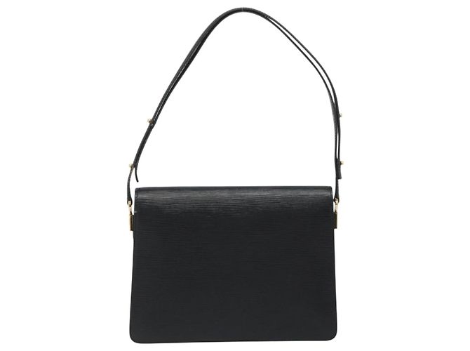 Borsa a Spalla LOUIS VUITTON Epi Osh Black Green M52444 LV Auth BA13566 Nero Verde - vista 3