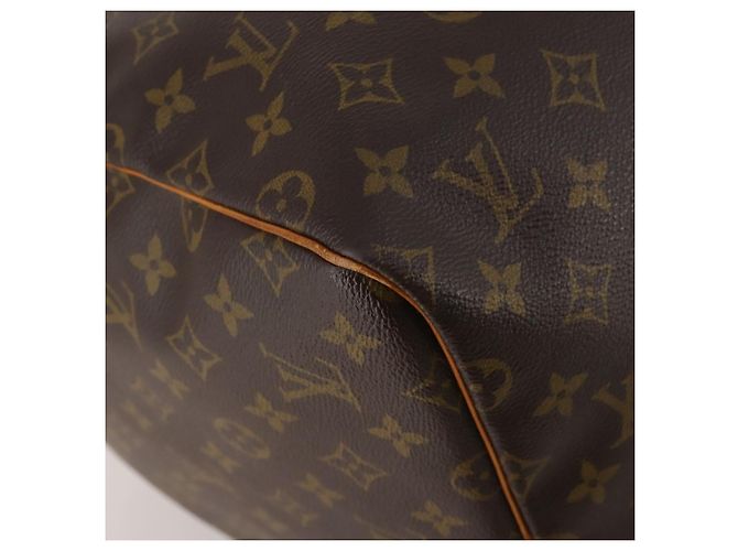 LOUIS VUITTON Borsa Boston Monogram Keepall 55 M41424 LV Auth 186387A Monogramma - vista 11