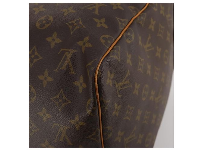 LOUIS VUITTON Borsa Boston Monogram Keepall 55 M41424 LV Auth 186387A Monogramma - vista 12