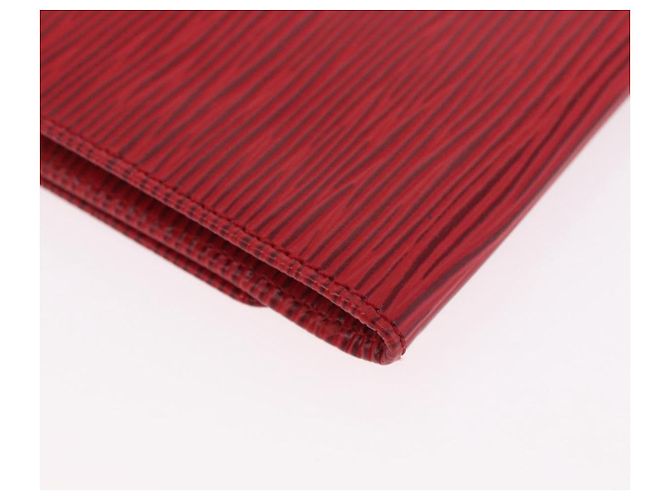 LOUIS VUITTON Epi Wallet 2 Set Red LV Auth 187468A Rosso - vista 10
