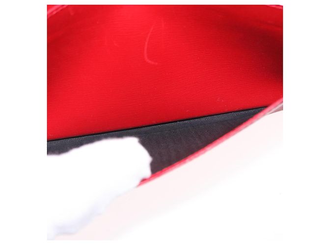 LOUIS VUITTON Epi Wallet 2 Set Red LV Auth 187468A Rosso - vista 17
