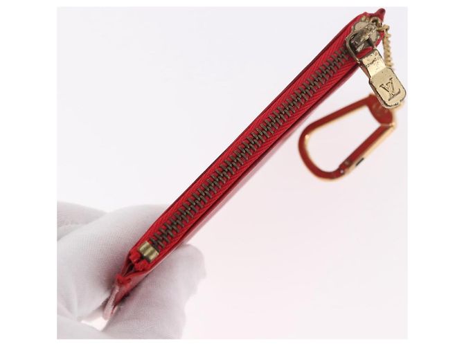 LOUIS VUITTON Epi Wallet 2 Set Red LV Auth 187468A Rosso - vista 22