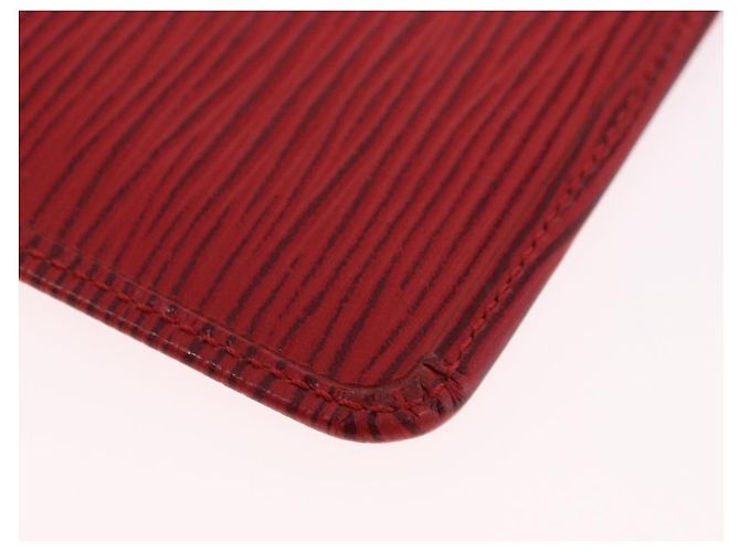 LOUIS VUITTON Epi Wallet 2 Set Red LV Auth 187468A Rosso - vista 27