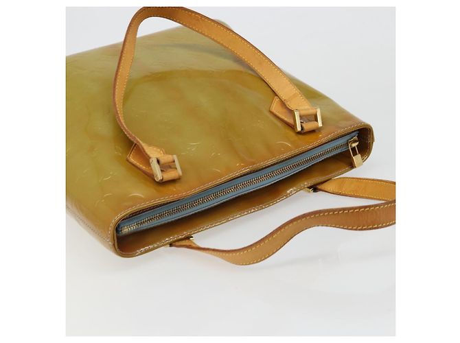 LOUIS VUITTON Borsa Monogram Vernis Houston Baby Blue M91005 LV Auth hk3835 Blu chiaro - vista 7