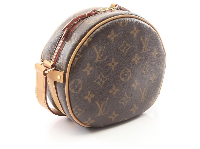 Louis Vuitton Boite Chapeau Souple PM Borsa Marrone - vista 2