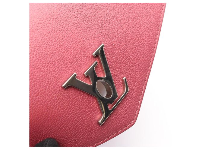 Borsa 2-Way Louis Vuitton MyLockme Marrone Rosa - vista 10