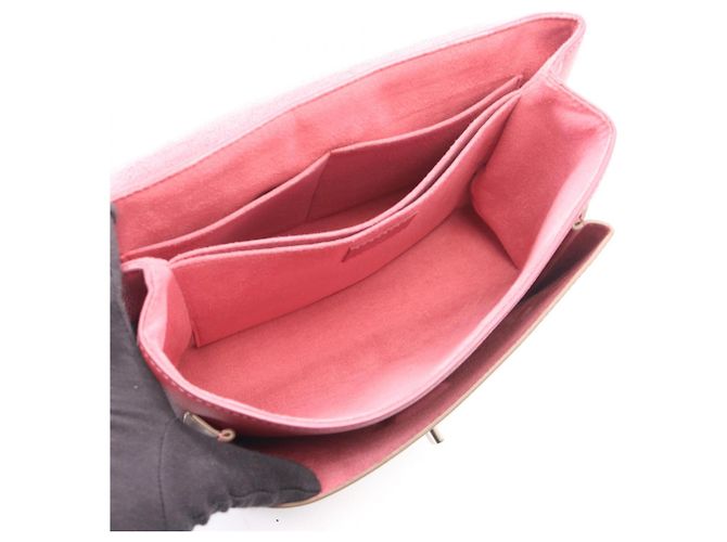 Borsa 2-Way Louis Vuitton MyLockme Marrone Rosa - vista 3