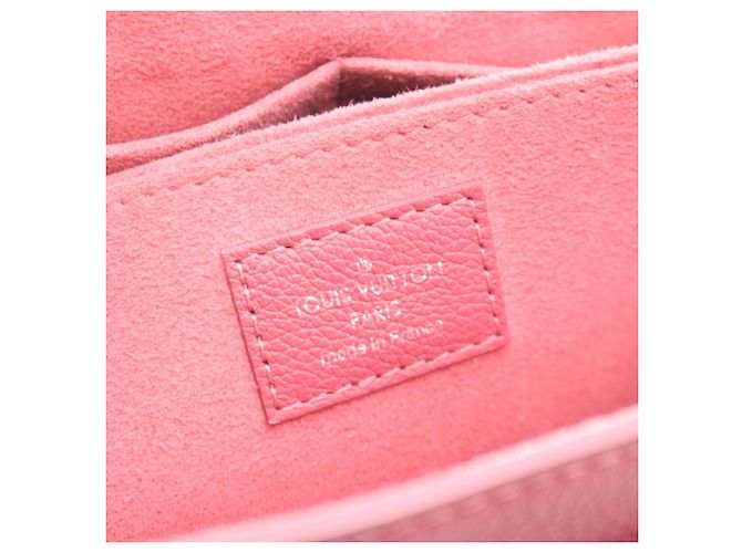 Borsa 2-Way Louis Vuitton MyLockme Marrone Rosa - vista 4
